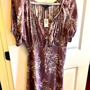 Dress - knee length, short sleeve, great for summer weddings and events.